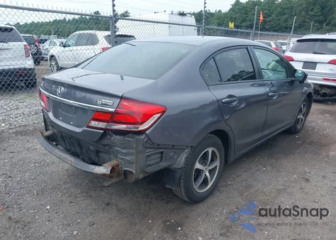 2015 Honda Civic Se from USA, damaged, VIN 19XFB2F76FE703204